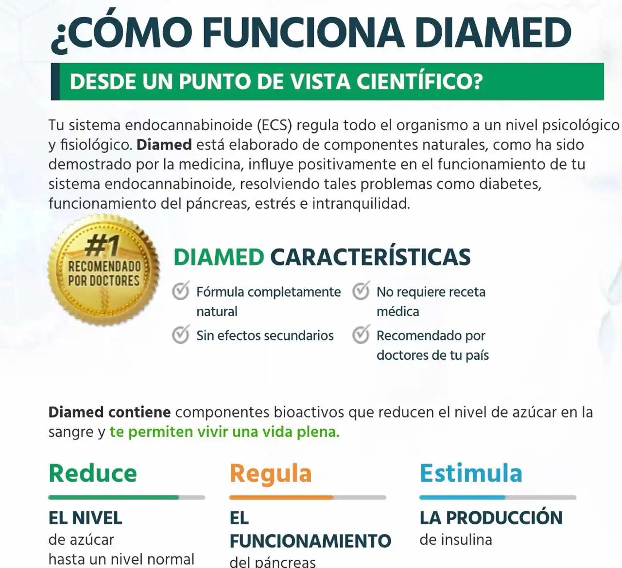 como funciona diamed